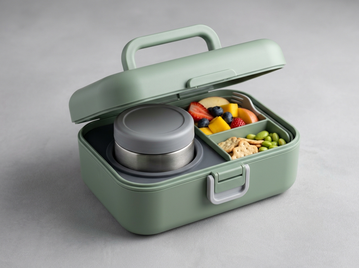 Integrated Thermal-Zone Dual-Temp Hybrid Bento Box