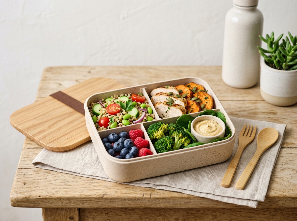 Wheat Straw Bio-Composite Bento Box